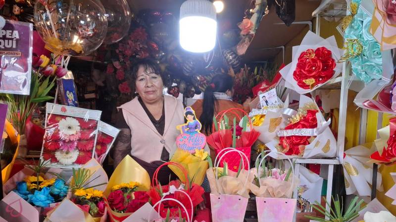 Comerciante del mercado Lanza.