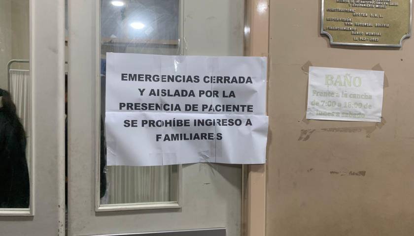 Aíslan la sala de Emergencias del Hospital de Clínicas ante posible caso de arenavirus, según médico de turno 