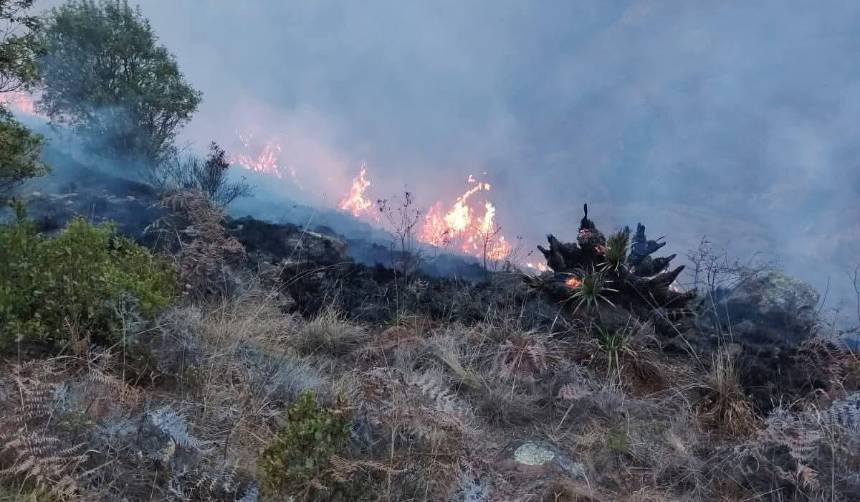 Una persona que combatía incendio en Mizque falleció, dice la Gobernación de Cochabamba