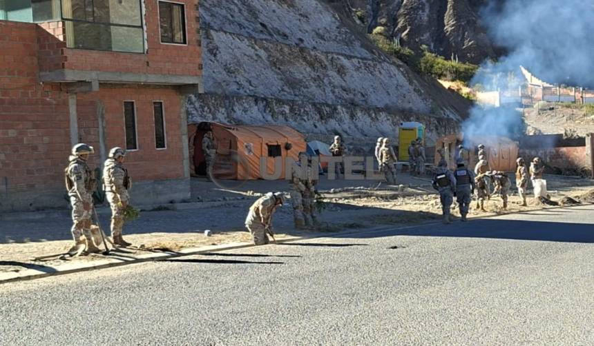Uniformados mantienen sin bloqueos la ruta a Río Abajo y a las zonas productivas de La Paz
