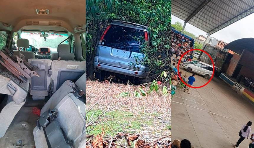 Presunto ladrón de autos fue casi linchado y quemado por una turba en el trópico de Cochabamba