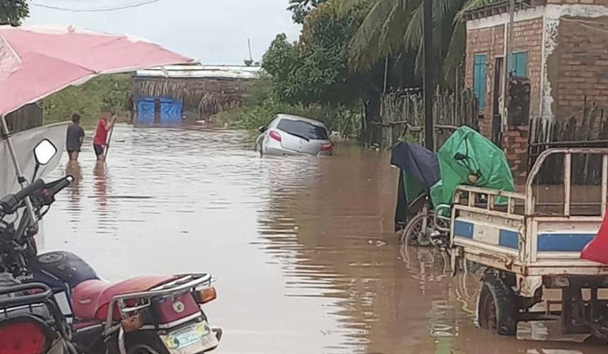 Suspenden clases en seis colegios de Beni tras inundaciones por lluvias