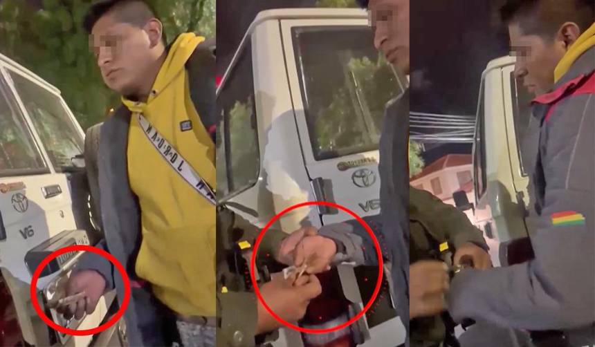 Conductor que intentó entregar dinero a policías será procesado por cohecho activo