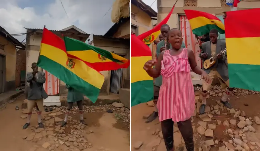 Video: Los Nansana Kids se unen al festejo del Bicentenario de Bolivia
