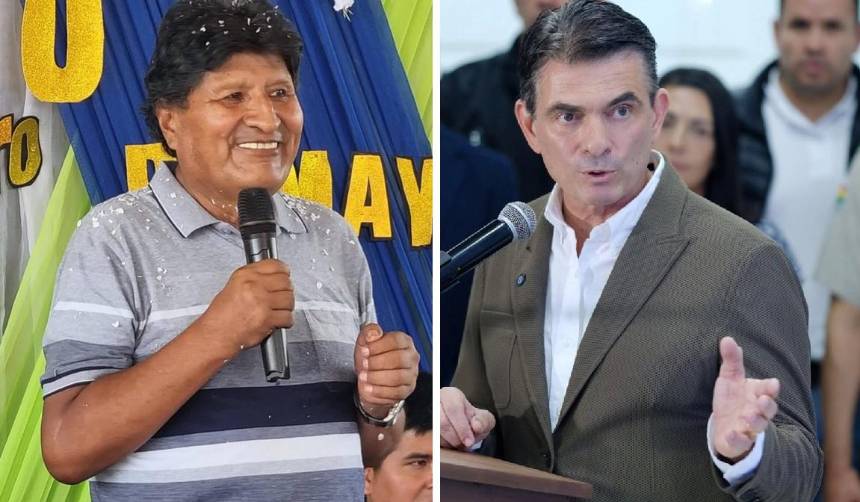 Evo le dice a Paz que “si es machito” vaya al trópico de Cochabamba y que le va a enseñar cómo se gobierna
