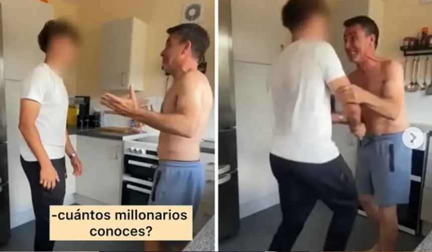 Tras superar el cáncer, padre gana la lotería y así se lo contó a su hijo