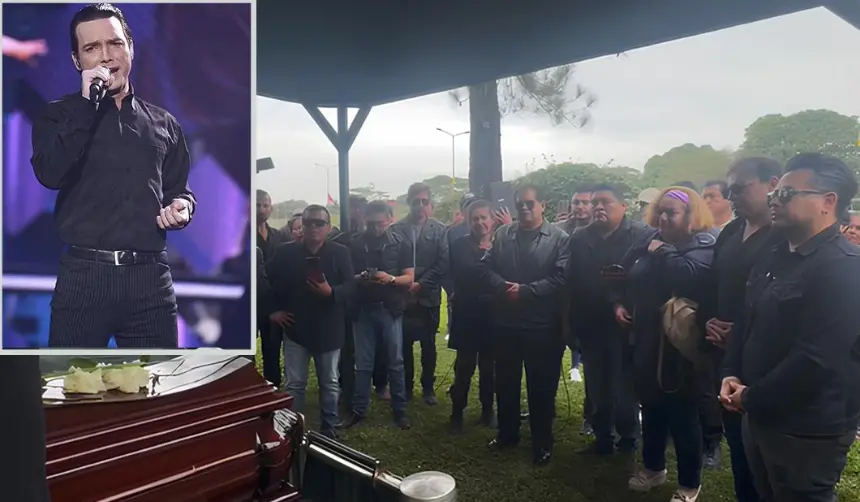 Emotiva despedida de los excompetidores de Yo Me Llamo a Alan Rupp, imitador de Leonardo Favio