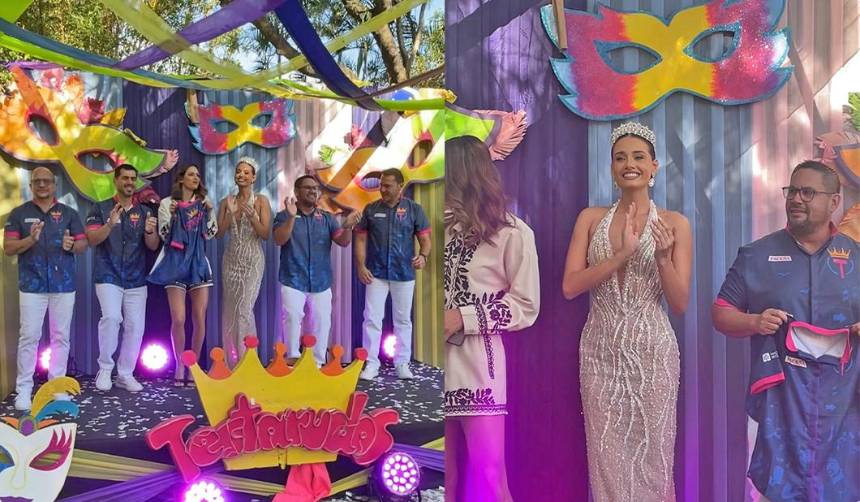 Con un gran escenario y alegría, La Revista recibió a Camila I, soberana del Carnaval cruceño 2026