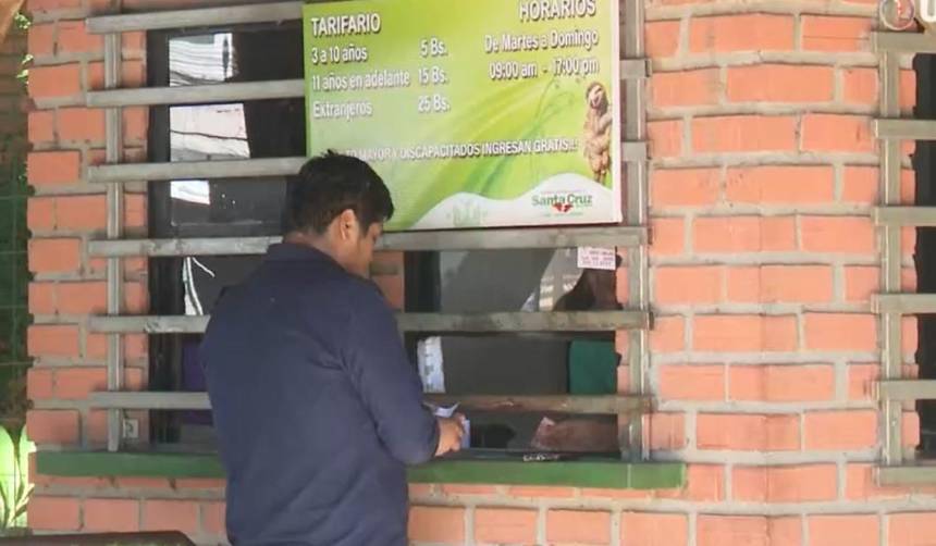 “En dos horas, Bs 2.100 fueron desviados”, concejal denuncia irregularidad en la venta de entradas al Zoológico cruceño