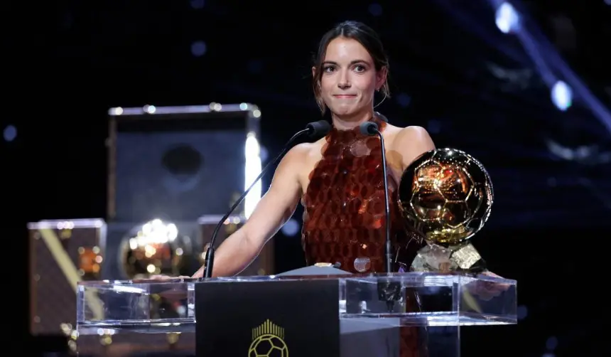 Aitana Bonmatí es ganadora del Balón de Oro por tercer año consecutivo