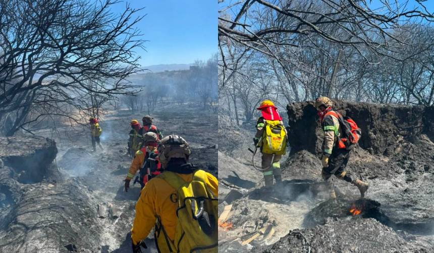 “Para llegar al lugar se recorre dos horas”: Voluntarios reportan incendio forestal en Tarija
