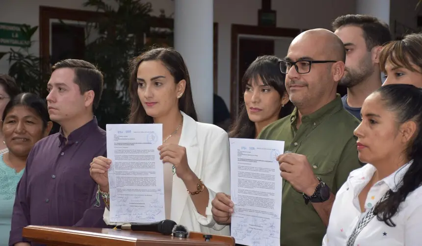 Desde la bancada de VOS denuncian incumplimiento de la ley de transición en el Concejo cruceño