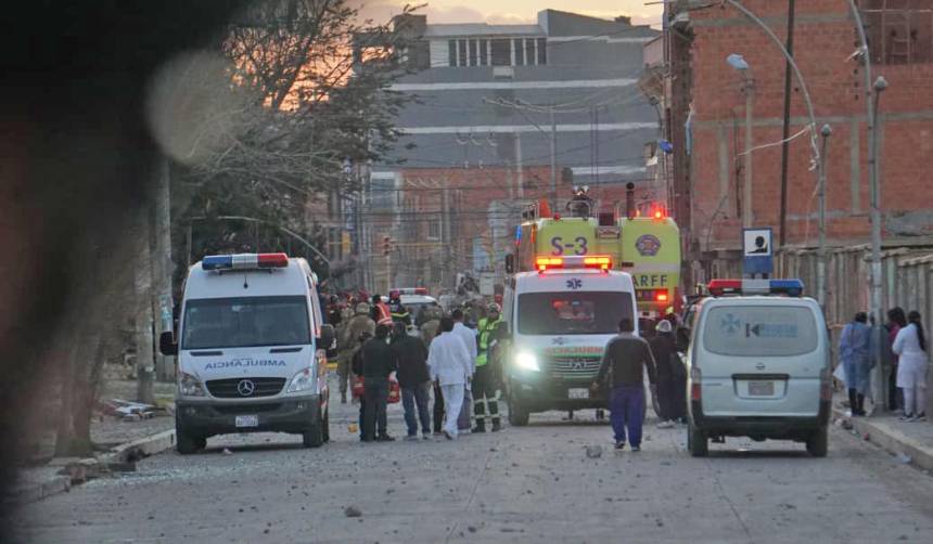 Explosiones en Viacha: 34 heridos siguen internados y el Ministerio de Salud exhorta donar sangre