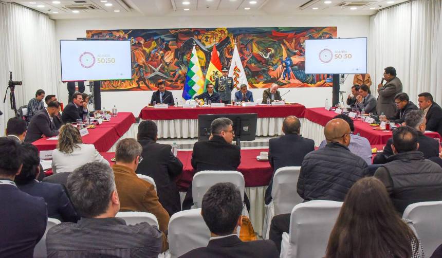 Las alcaldías de capitales y el Alto urgen a Paz que el modelo 50-50 se aplique en el presupuesto de 2027