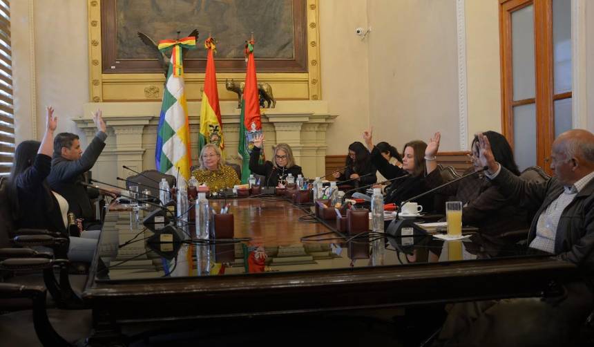 Por décima vez fracasa la elección del vicepresidente del Concejo de La Paz; opositores apuntan al frente de Dockweiler