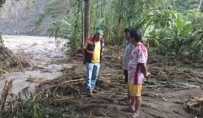 Caranavi en emergencia: Las riadas dejan 119 comunidades afectadas y daños en cultivos y caminos