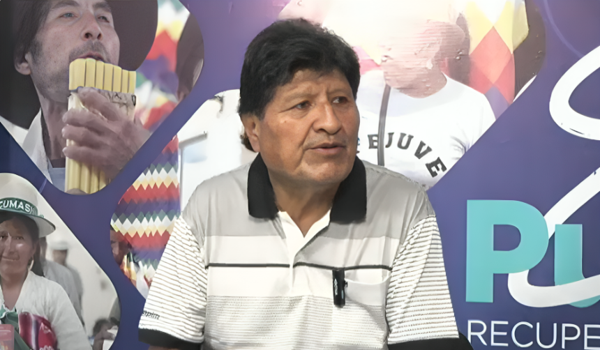 Evo Morales cuestiona que no se haya realizado la segunda vuelta en La Paz