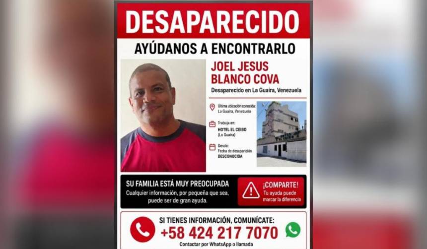 Nohemi está en Bolivia y pide ayuda para buscar al padre de su hijo que estaba en un edificio que colapsó en Venezuela