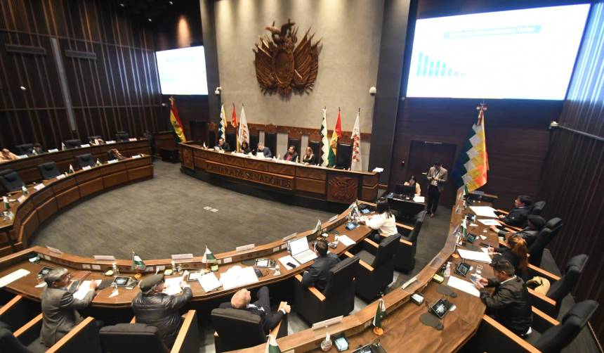 Cámara de Senadores sanciona crédito de $us 1.900 millones del FMI y lo remite al Ejecutivo para su promulgación