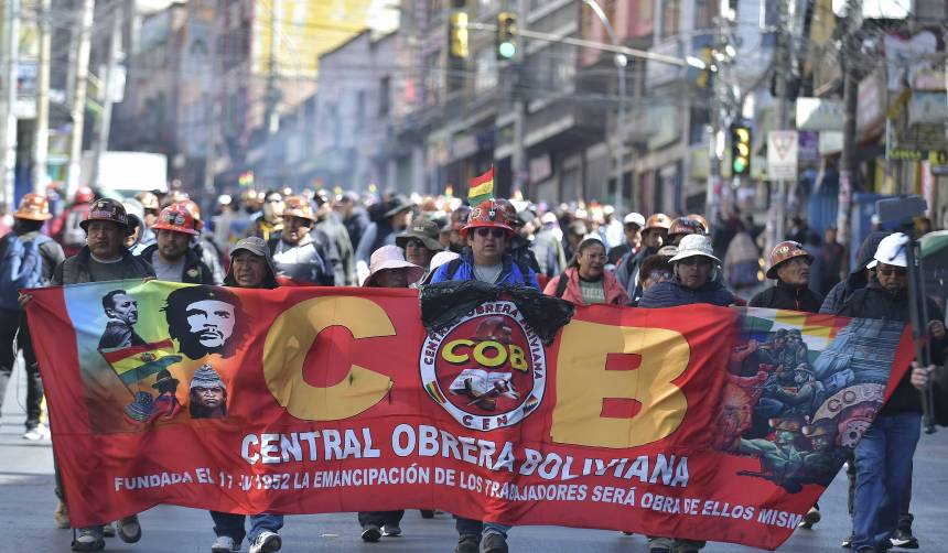 La COB convoca a una marcha nacional de mujeres por el Día de la Madre 