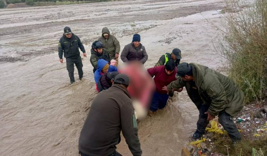 Adolescente de 16 años pierde la vida tras ser arrastrado por un río en Potosí, reporta la Policía 