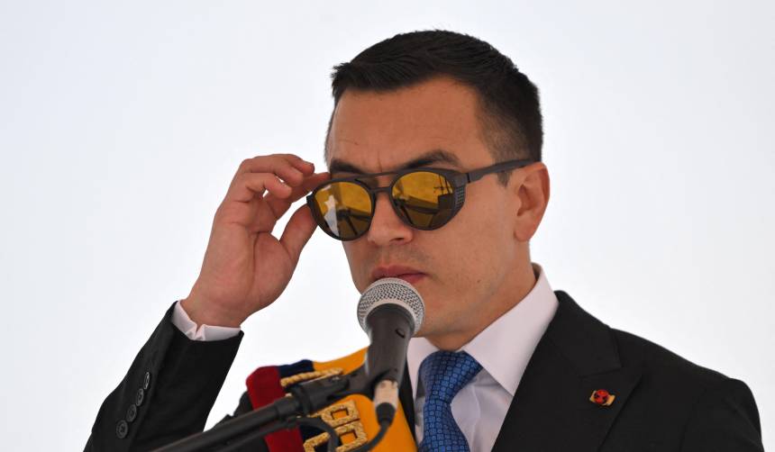 Noboa declara estado de excepción en 5 provincias y 3 municipios por alza de violencia