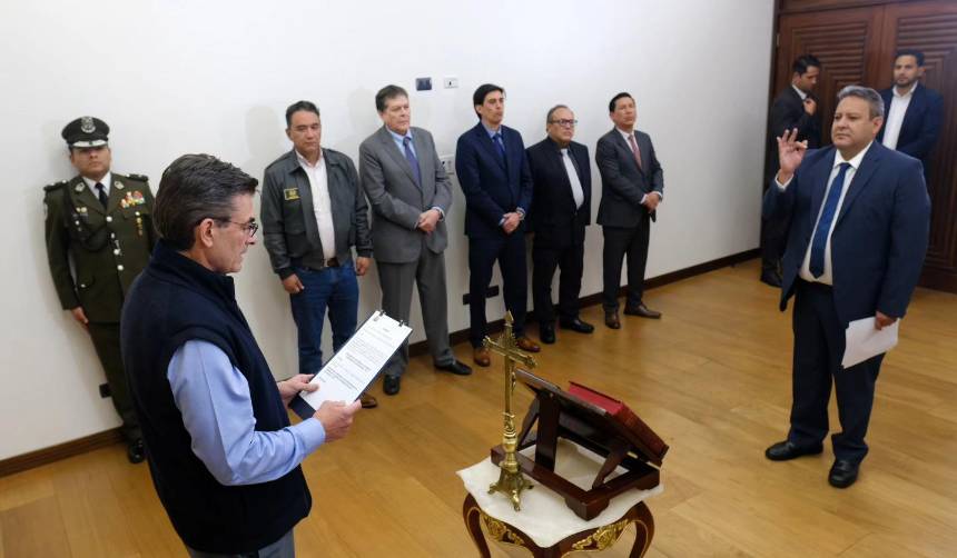 Paz al nuevo presidente de YPFB: “Hay que tener valor y compromiso para luchar contra la corrupción”