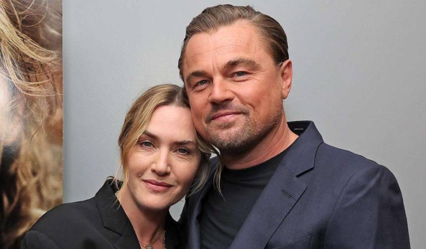 Leonardo DiCaprio y Kate Winslet se dieron un beso a 27 años de Titanic 