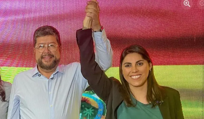 ¿Andrea Barrientos candidata a la Vicepresidencia con Samuel Doria Medina?