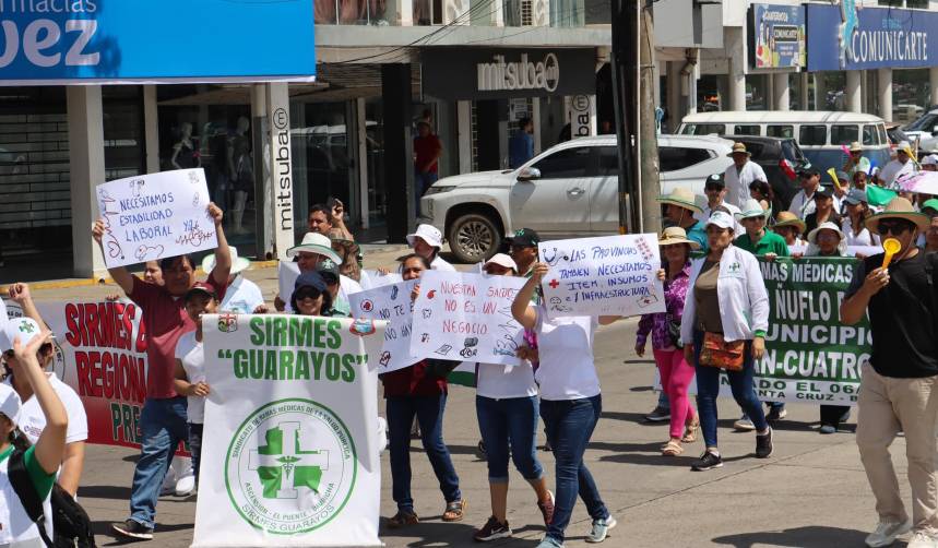 Santa Cruz: Trabajadores de salud anuncian paro indefinido desde el 24 de febrero