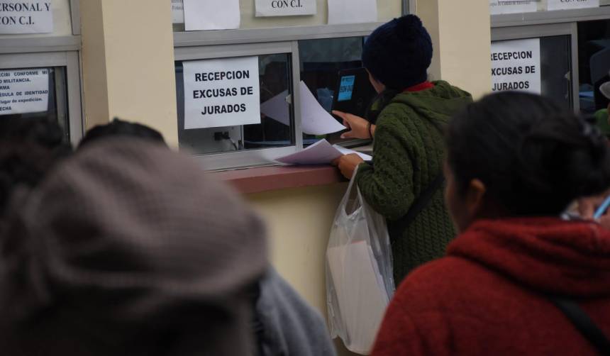 Elecciones judiciales: este domingo finaliza el plazo para excusarse de ser jurado electoral