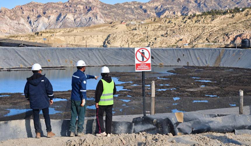 La Paz: Inspección a relleno sanitario Sak’a Churu verifica “rebalse de lixiviados” por obstrucción de un drenaje