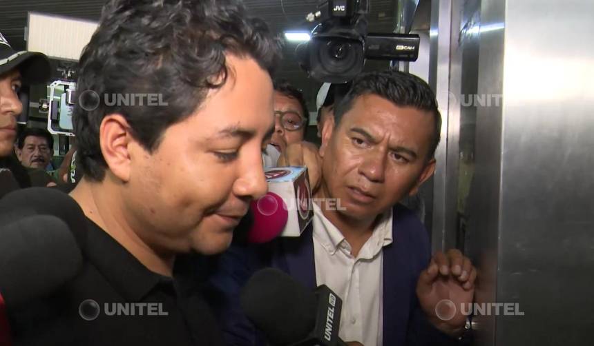 Marcelo Arce rompe el silencio antes de ingresar a su audiencia cautelar 