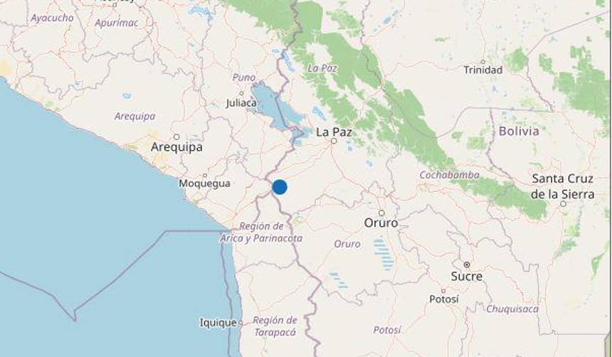 Observatorio San Calixto reporta sismo de magnitud 4,2 en la provincia Pacajes de La Paz