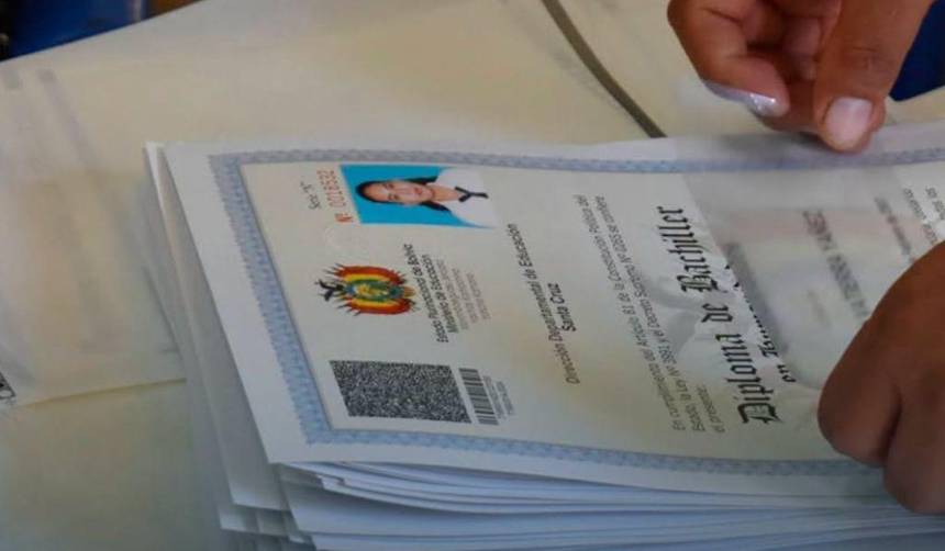 Se digitalizará diplomas de bachiller de gestiones pasadas: Esto es lo que debes saber