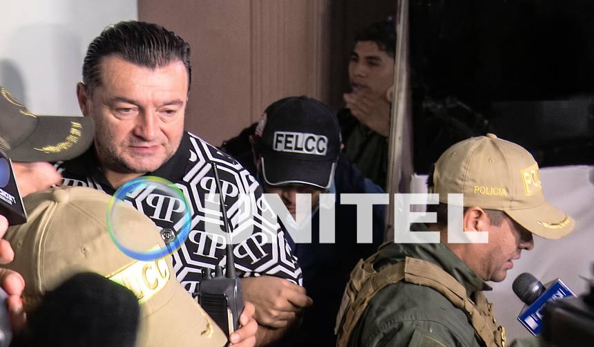 Jhonny Fernández ingresó a Palmasola para cumplir 180 días de detención preventiva por presunta corrupción