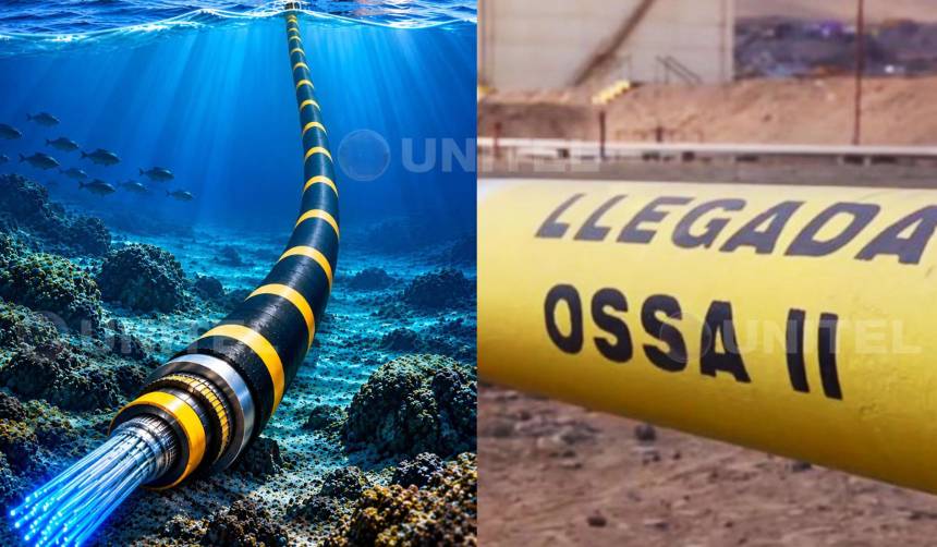 Paz y Kast sellan acuerdo para el impulso del ducto OSSA II y el corredor binacional de fibra óptica 