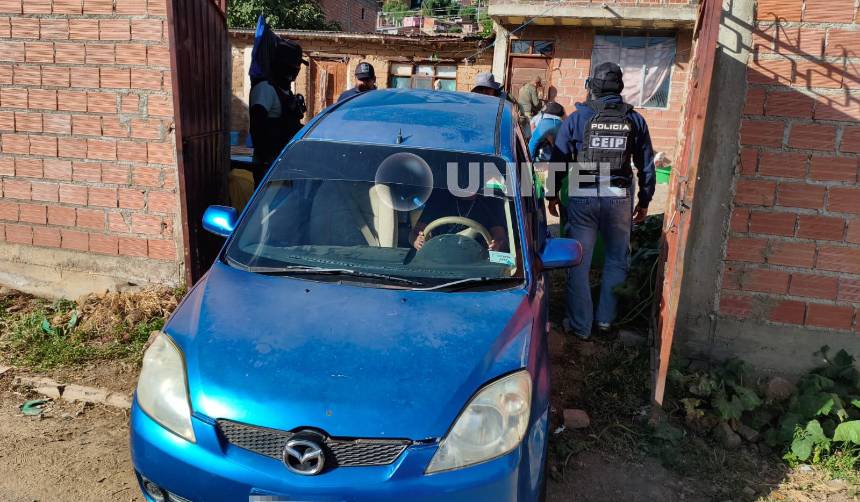 Aprehenden a dos personas y secuestran dos vehículos tras allanamientos por atraco en Quillacollo