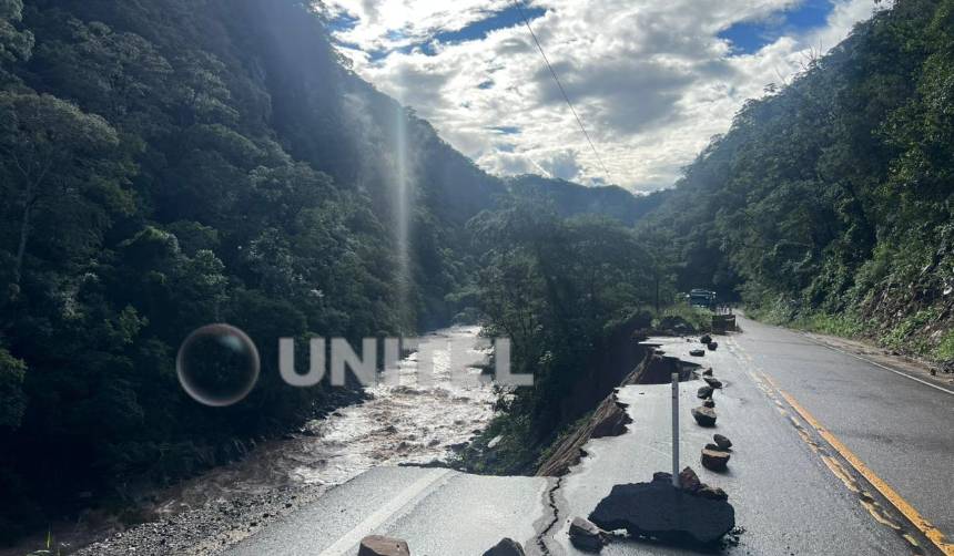 Lluvias en el país dejan un fallecido, corte de rutas y hay alerta roja por desborde de ríos hasta el lunes