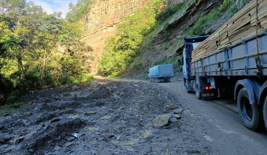 ABC anuncia cortes programados para este jueves en la ruta a los Valles cruceños