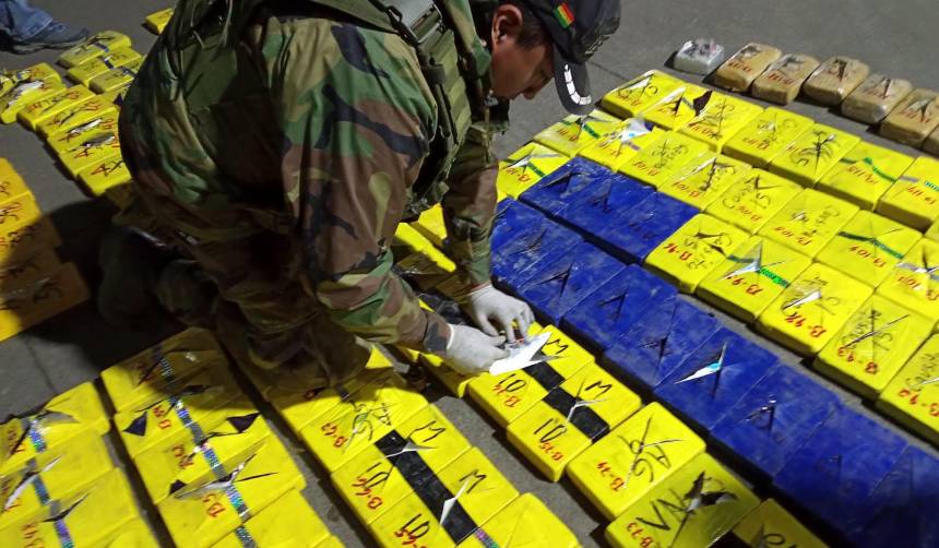 La ONU dice que Bolivia es un centro de operaciones para carteles internacionales de droga