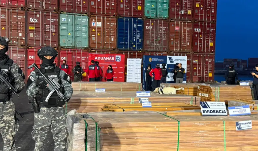 “Preocupa a toda la región”: Cónsul de Chile habla sobre las toneladas de droga en madera incautadas en su país