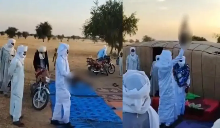 Imágenes fuertes: Invitado a boda mata al novio por un disparo accidental y desata masacre con 57 muertes