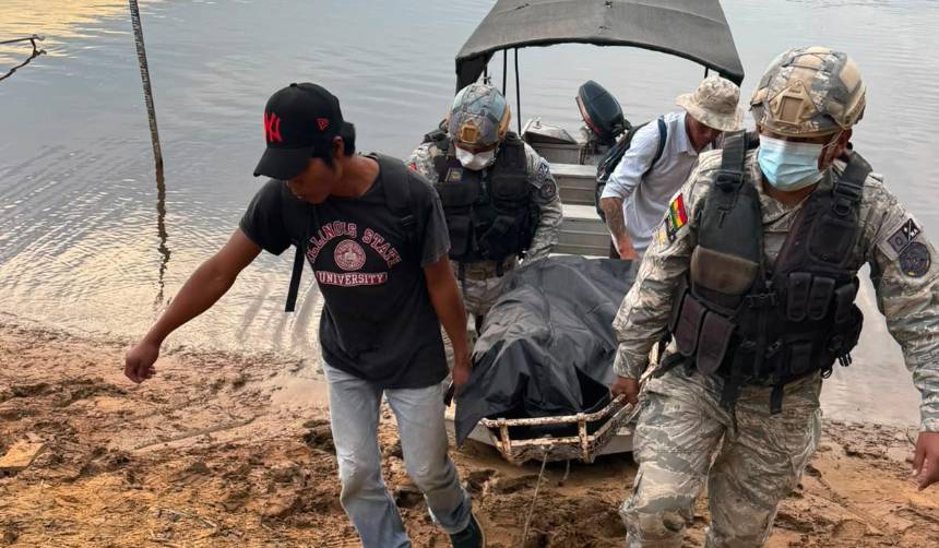 Encuentran sin vida el cuerpo de una persona desaparecida tras naufragar en el río Mamoré