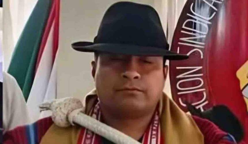 Dirigente David Quispe aguarda audiencia tras ser aprehendido por los 53 días de bloqueo