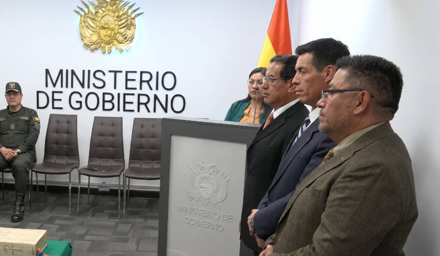 Gobierno posesiona a tres viceministros de Régimen Interior, Seguridad Ciudadana y Lucha contra el Narcotráfico
