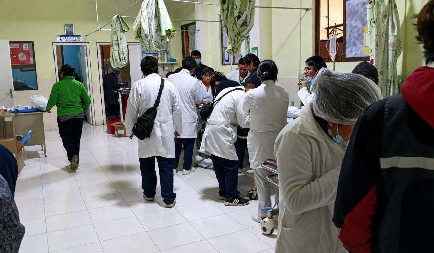 “Las reservas son limitadas”: Piden donar sangre para los heridos de las explosiones en un cuartel de Viacha