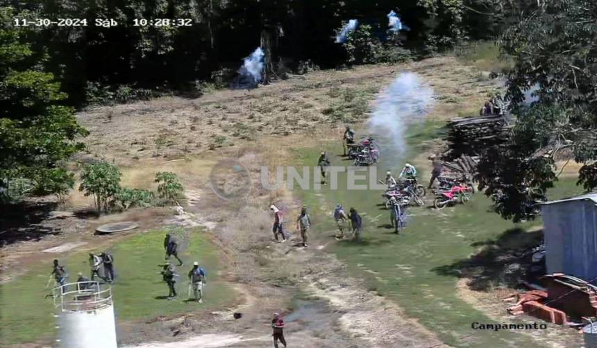 Policía recupera maquinaria robada e identifica a cabecillas de avasallamiento en predio Santa Rita, según viceministro