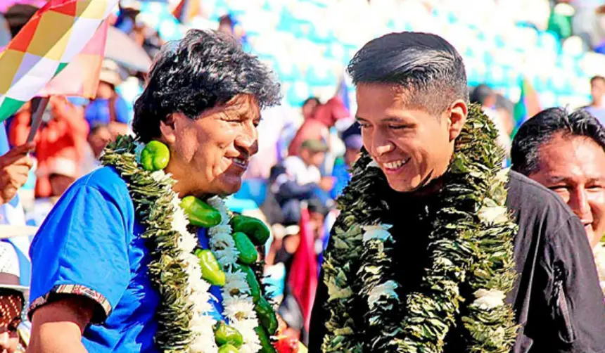 “Andrónico, vuelve al seno de la familia revolucionaria”: Morales le pide otra vez al candidato que retorne al evismo