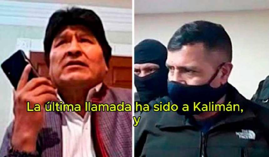 Circula audio atribuido a Evo sobre una “conversación” con su exedecán recluido en San Pedro por violación